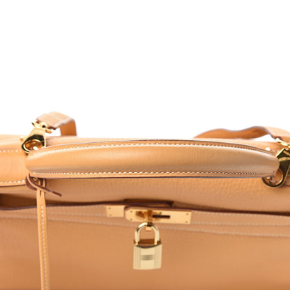 Hermes Taurillon Clemence Kelly Retourne 32 Sable 31 of 34