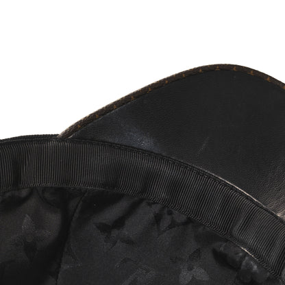 Louis Vuitton Monogram Cotton Jacquard Embroidered LV Day L Cap Black 9 of 10