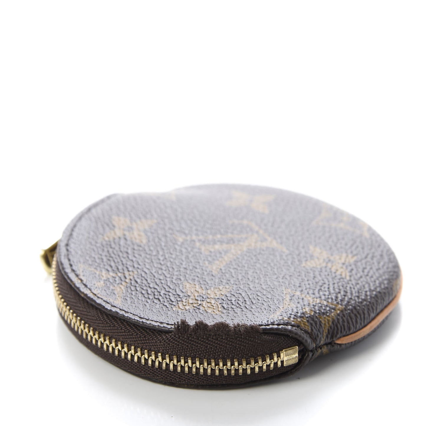 Monogram Round Coin Purse