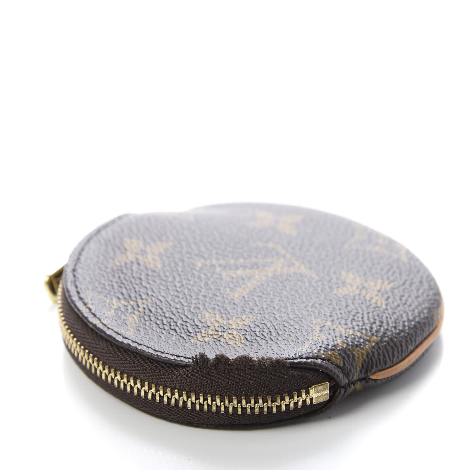 Louis Vuitton Monogram Round Coin Purse 7 of 7