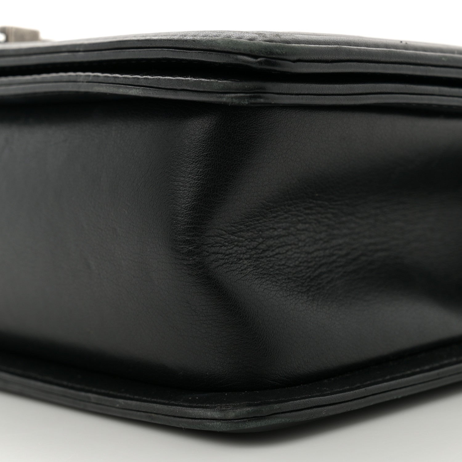 Chanel Lambskin Quilted Medium Boy Flap Black 10 of 14