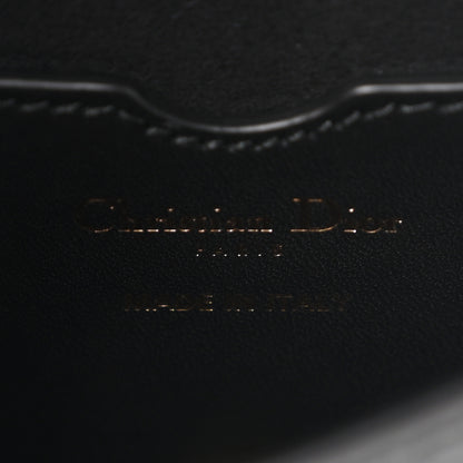 Christian Dior Grained Calfskin D-Bee Shoulder Bag Black 6 of 10