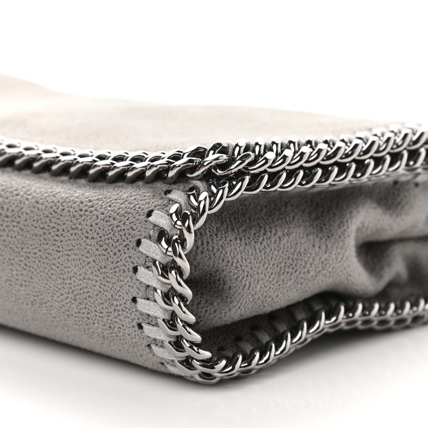 Shaggy Deer Falabella Crossbody Bag Light Grey