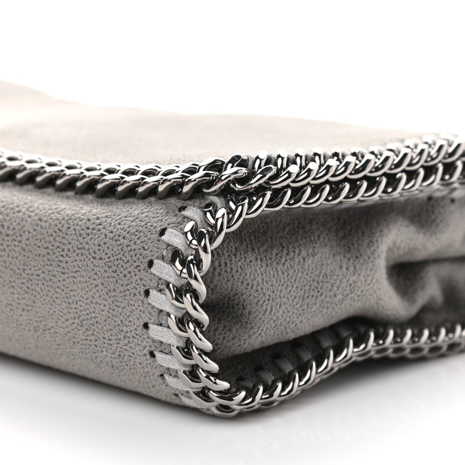 Stella McCartney Shaggy Deer Falabella Crossbody Bag Light Grey 9 of 9