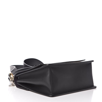 Fendi Vitello Century Velvet F is Fendi FF Kan I Shoulder Bag Black Tobacco 4 of 14
