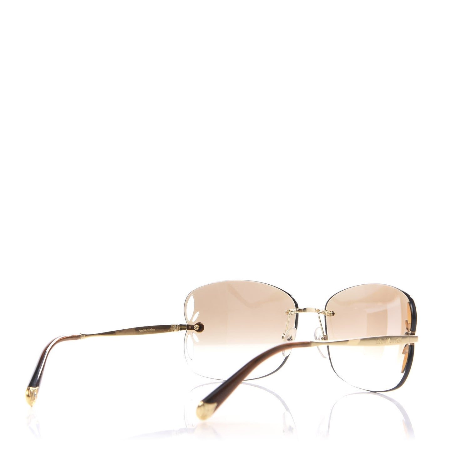 Lily Sunglasses Z0371U Brown Glitter