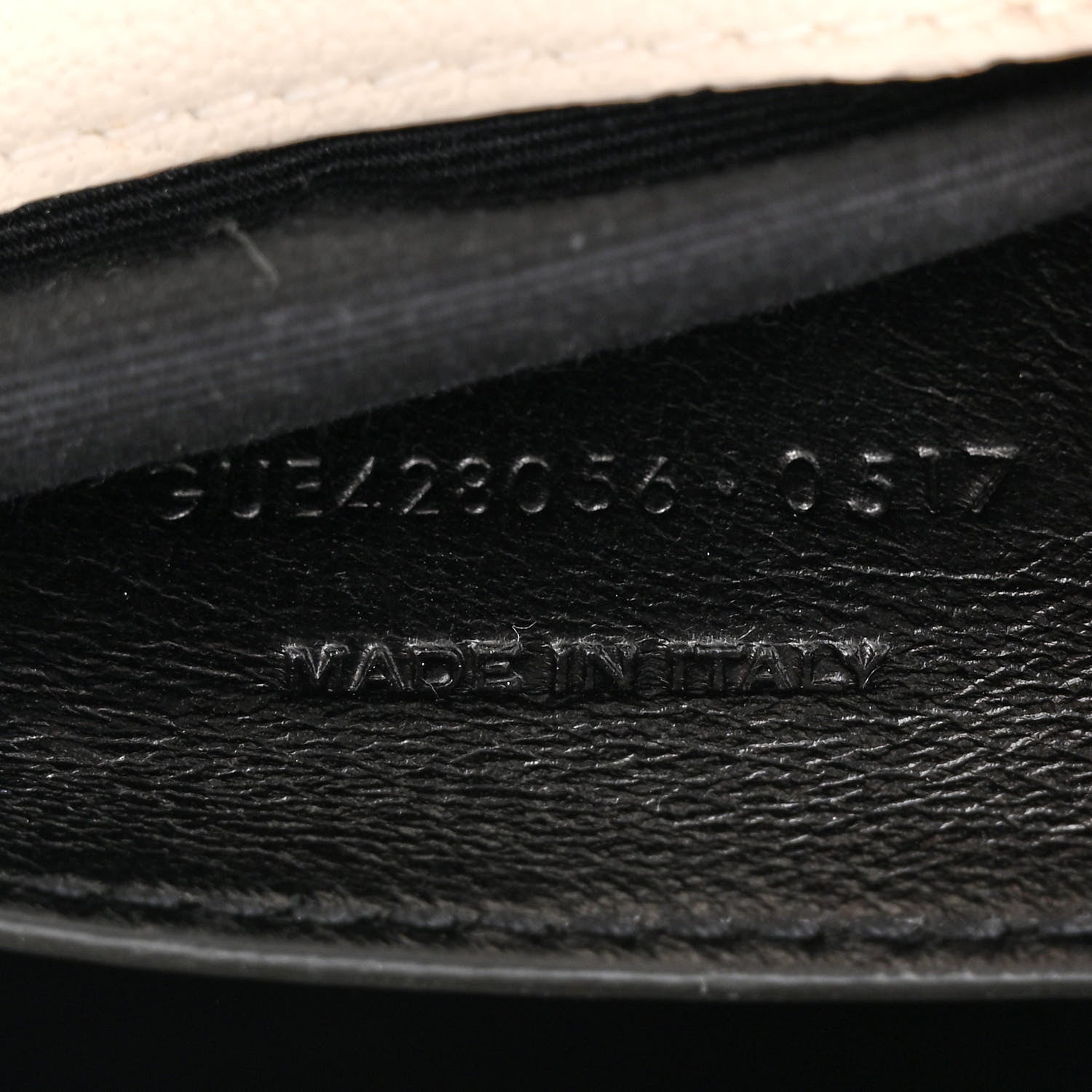 Saint Laurent Sheepskin Matelasse Chevron Monogram Medium College Bag Dove White 7 of 11