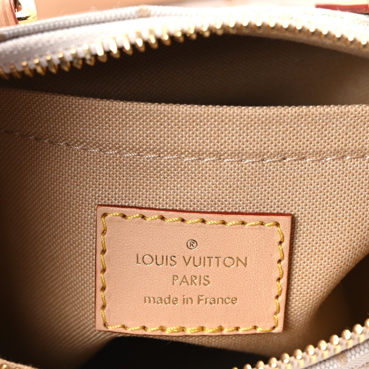 Louis Vuitton Monogram Mini Jacquard Speedy Bandouliere 20 Mastic Cream 6 of 9