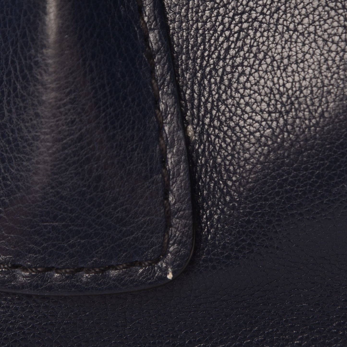 Glace Calf Small Twin Pocket Tote Baltico