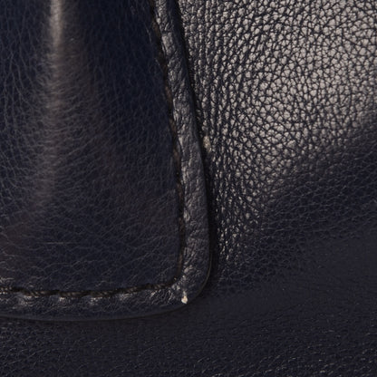 Prada Glace Calf Small Twin Pocket Tote Baltico 11 of 17