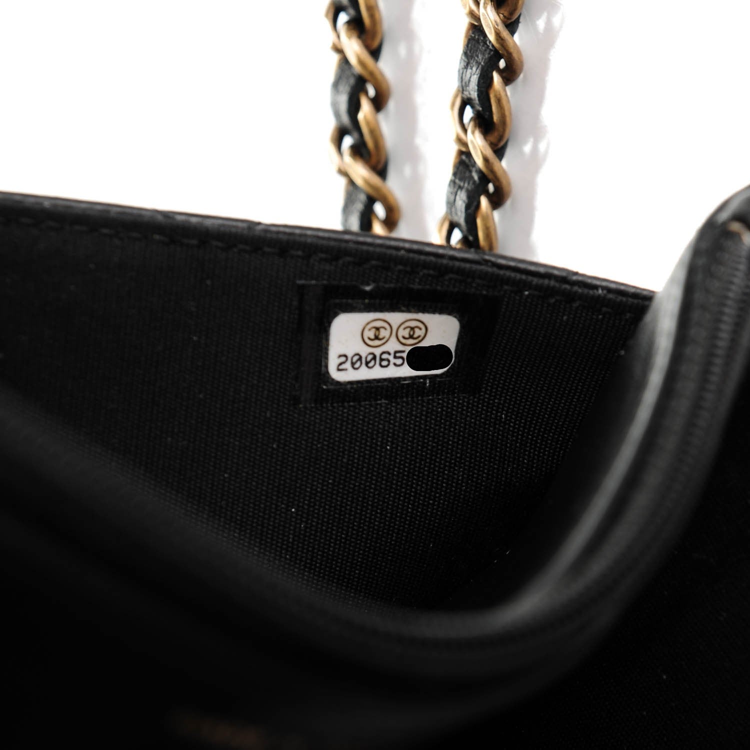 Chanel Lambskin Quilted Boy Wallet On Chain WOC Black 8 of 8