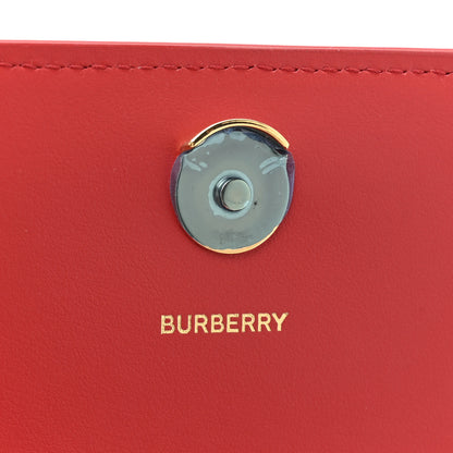 Burberry Calfskin Logo Hazelmere Wallet With Detachable Strap Red 7 of 13