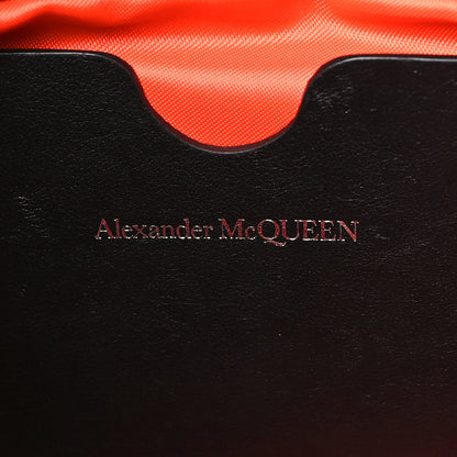 Alexander McQueen ALEXANDER MCQUEEN Nylon Graffiti Skull Small Crossbody Bag Black White 6 of 10