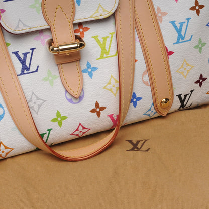 Louis Vuitton Monogram Multicolor Aurelia MM White 5 of 7