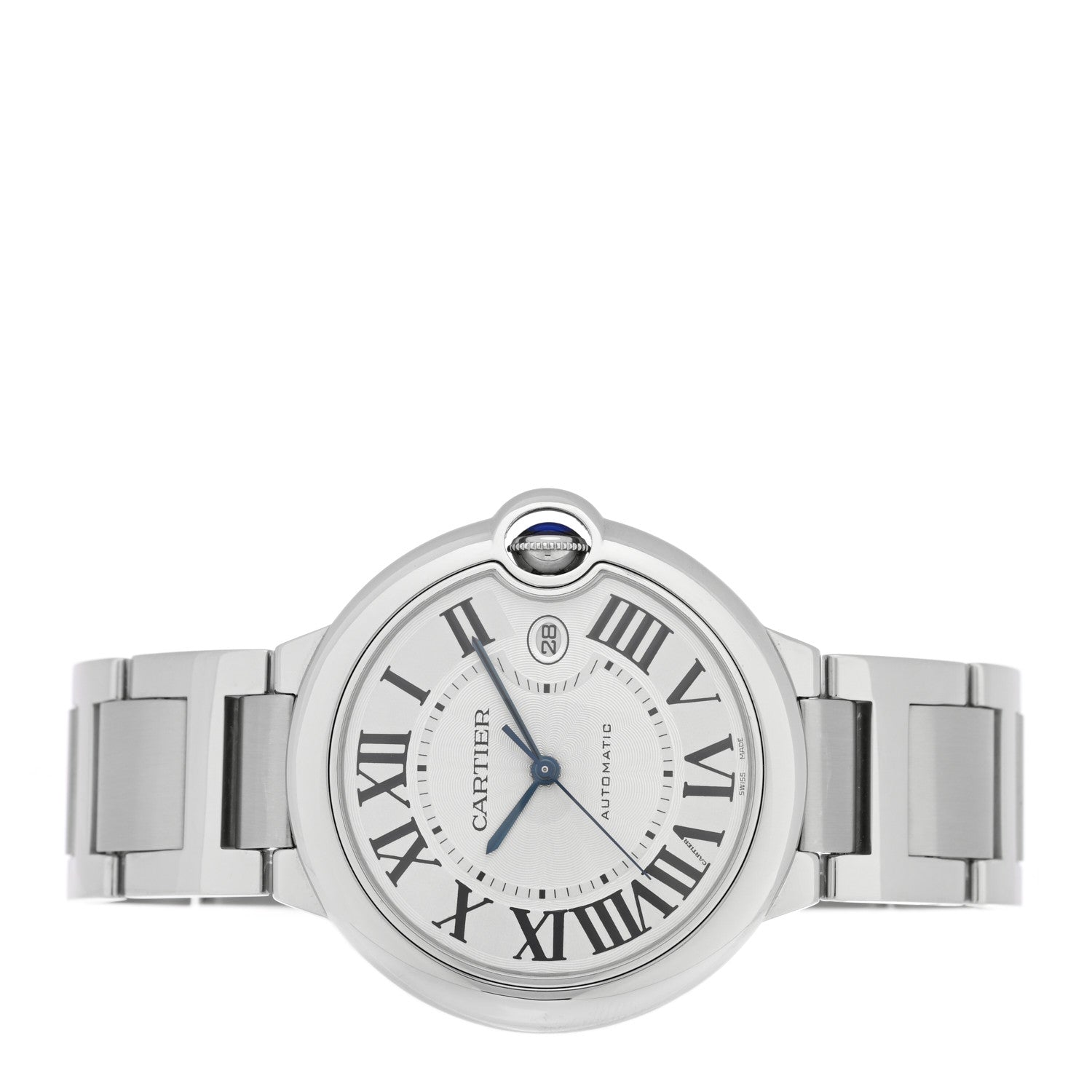Cartier Stainless Steel 42mm Ballon Bleu De Cartier Automatic Watch 2 of 4
