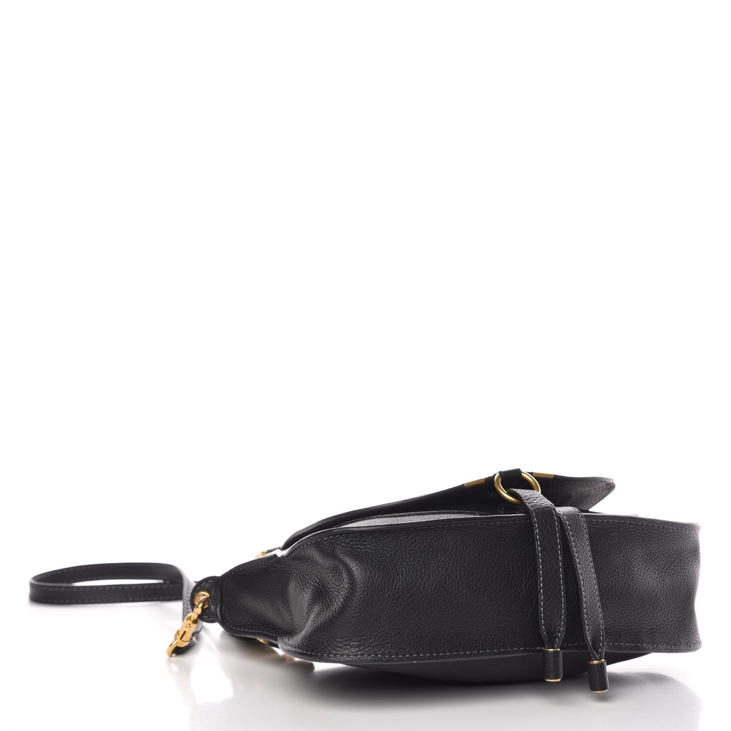 Chloe Calfskin Small Marcie Satchel Black 4 of 11