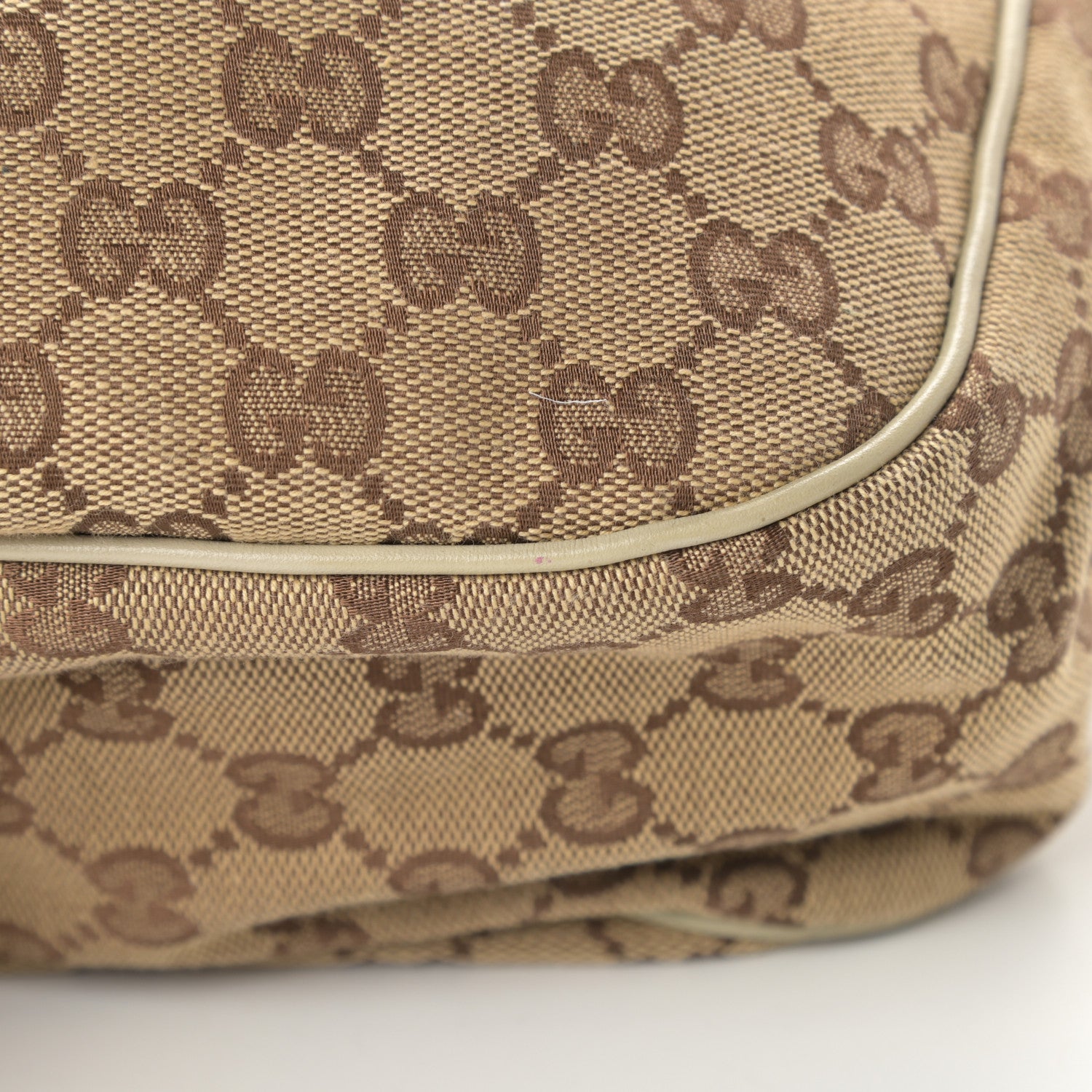 Gucci Monogram Sukey Messenger Bag Taupe 14 of 17