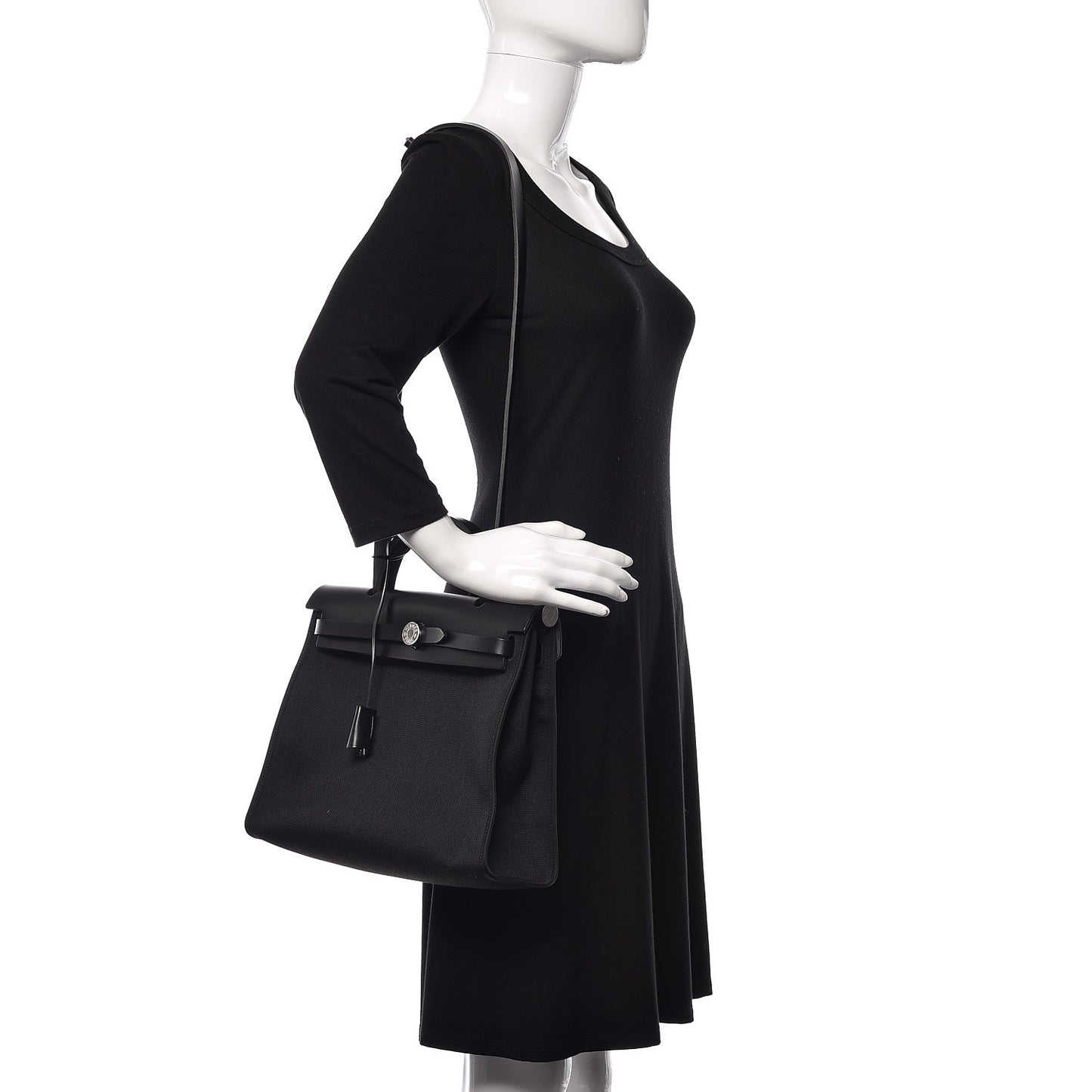 Military Toile Vache Hunter Herbag Zip PM 31 Black