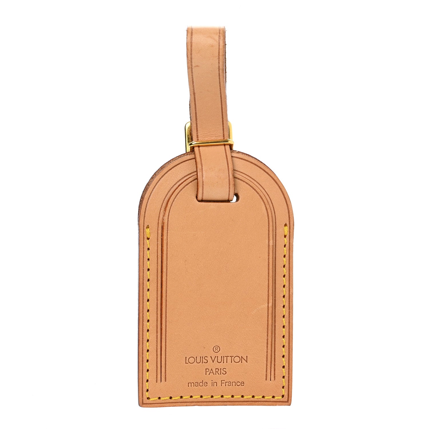 Louis Vuitton Vachetta Luggage Tag 1 of 6
