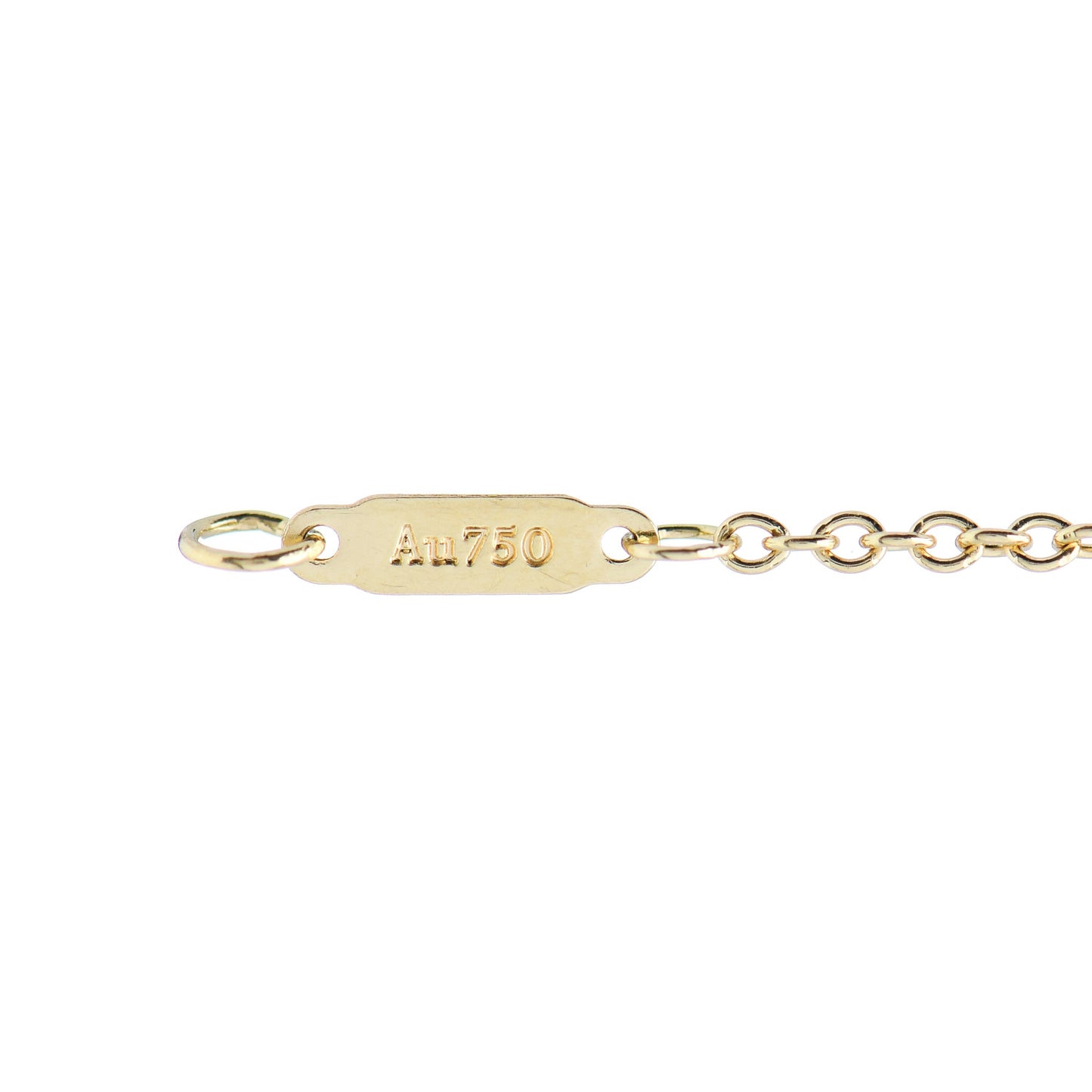 18K Yellow Gold Diamond Atlas Pierced Bracelet