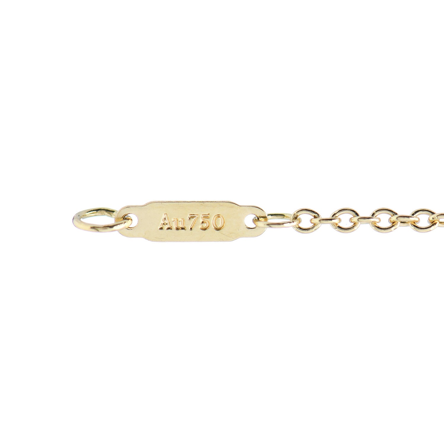 Tiffany 18K Yellow Gold Diamond Atlas Pierced Bracelet 5 of 5