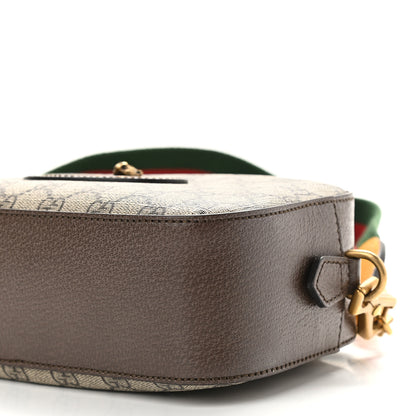 Gucci GG Supreme Monogram Web Neo Vintage Shoulder Bag Beige New Acero Crop 9 of 9