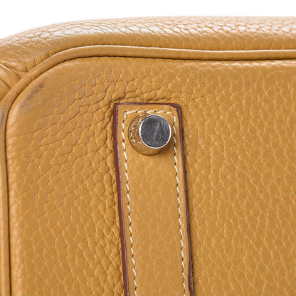 Hermes Taurillon Clemence Birkin 35 Curry 39 of 43