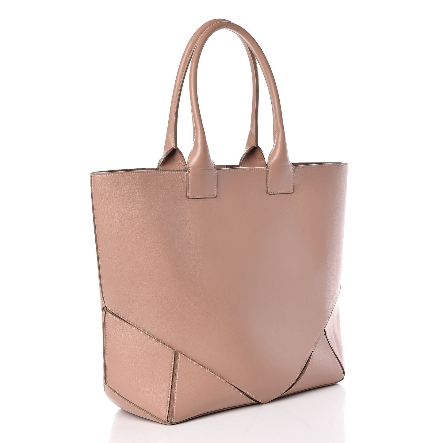 Nappa Medium Easy Tote Pale Pink