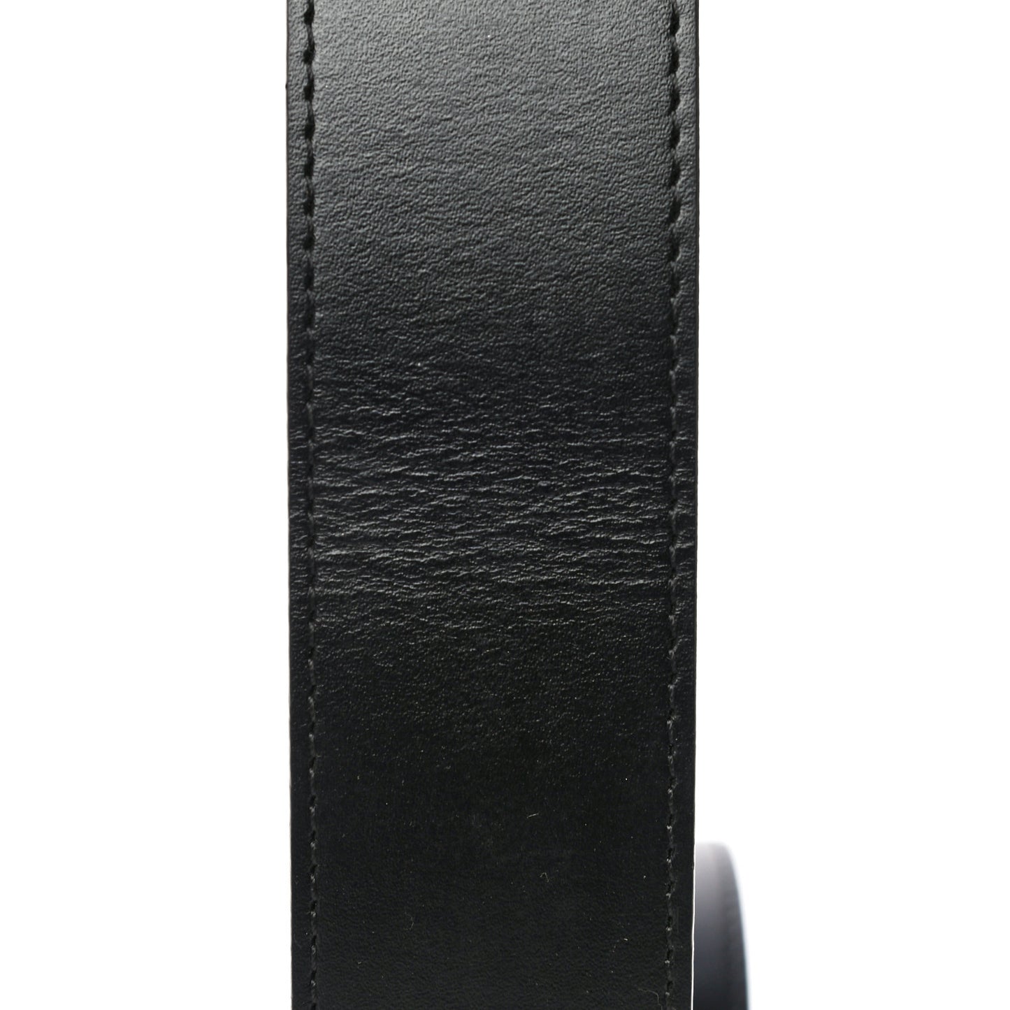 Calfskin Monogram 30mm LV Initiales Reversible Belt 80 32 Black