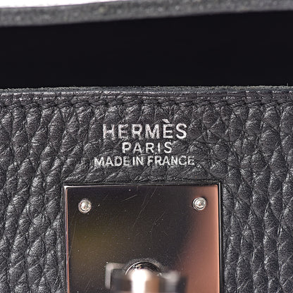 Hermes Taurillon Clemence Kelly Retourne 32 Black 26 of 57