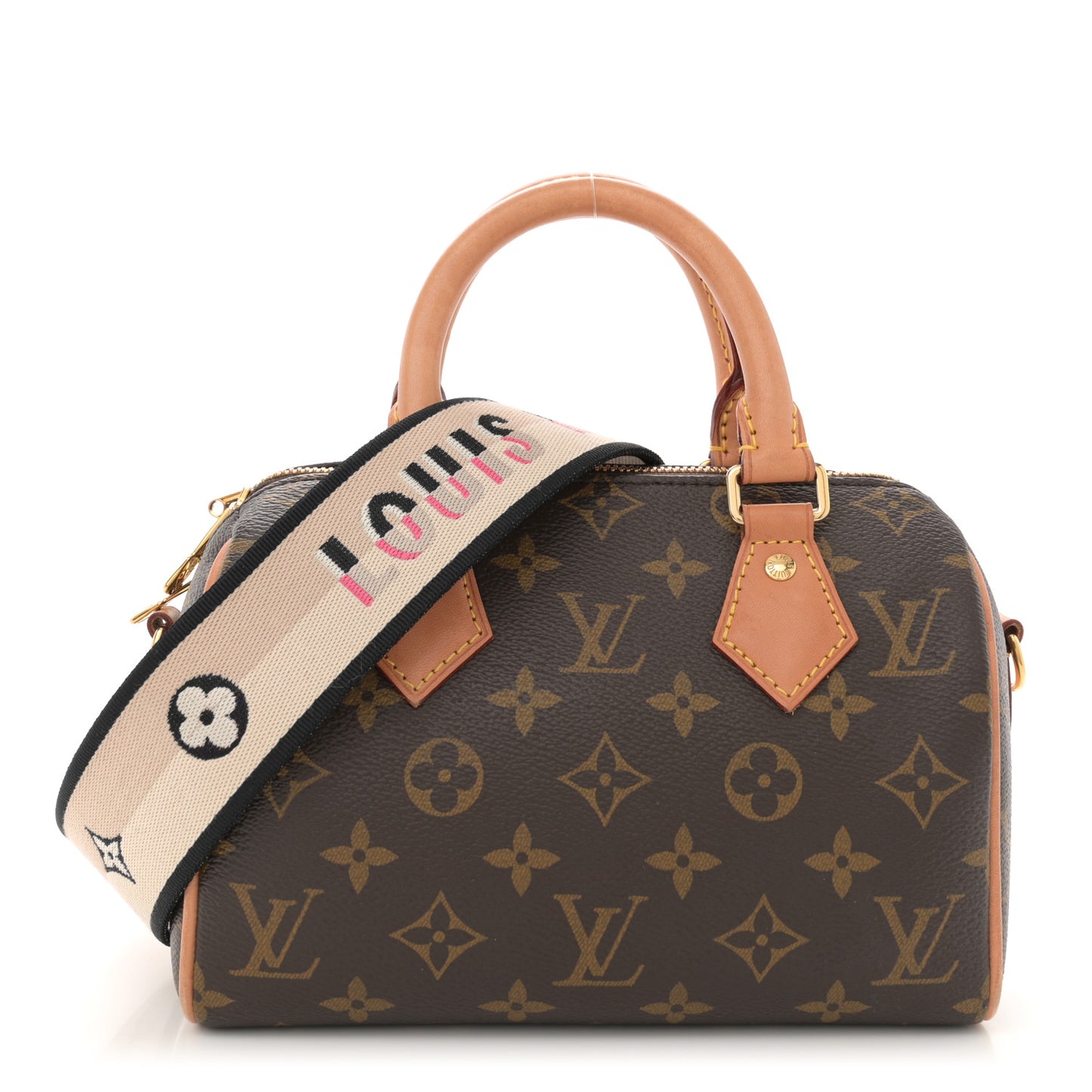 Monogram Speedy Bandouliere 20 Black