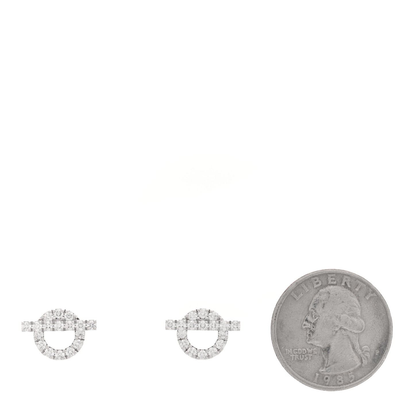 18K White Gold Diamond Finesse Earrings