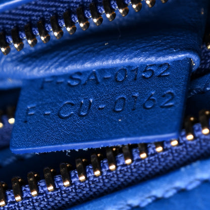 Celine Smooth Calfskin Micro Luggage Royal Blue 7 of 15