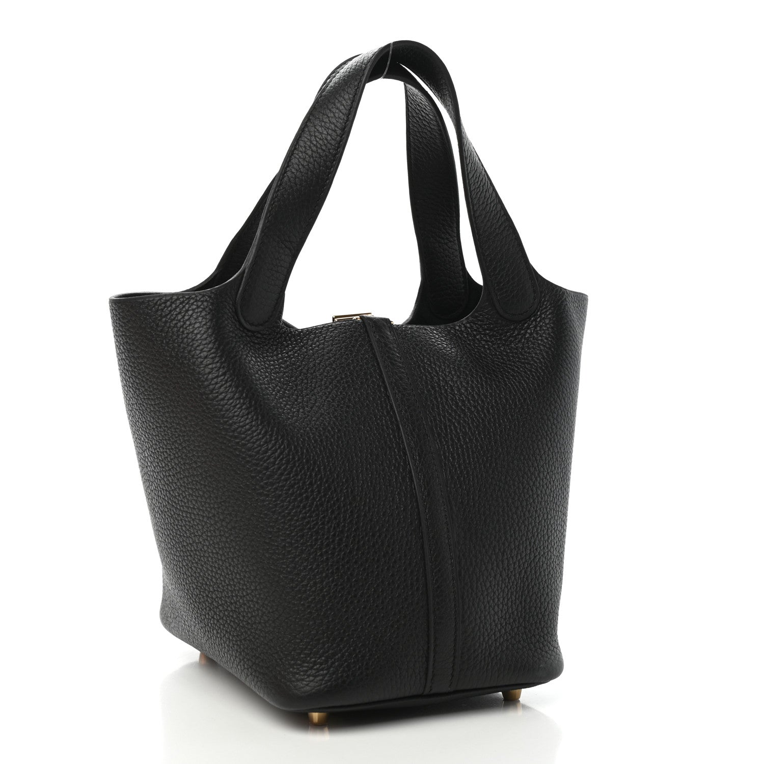 Hermes Taurillon Clemence Picotin Lock 18 PM Black 3 of 10