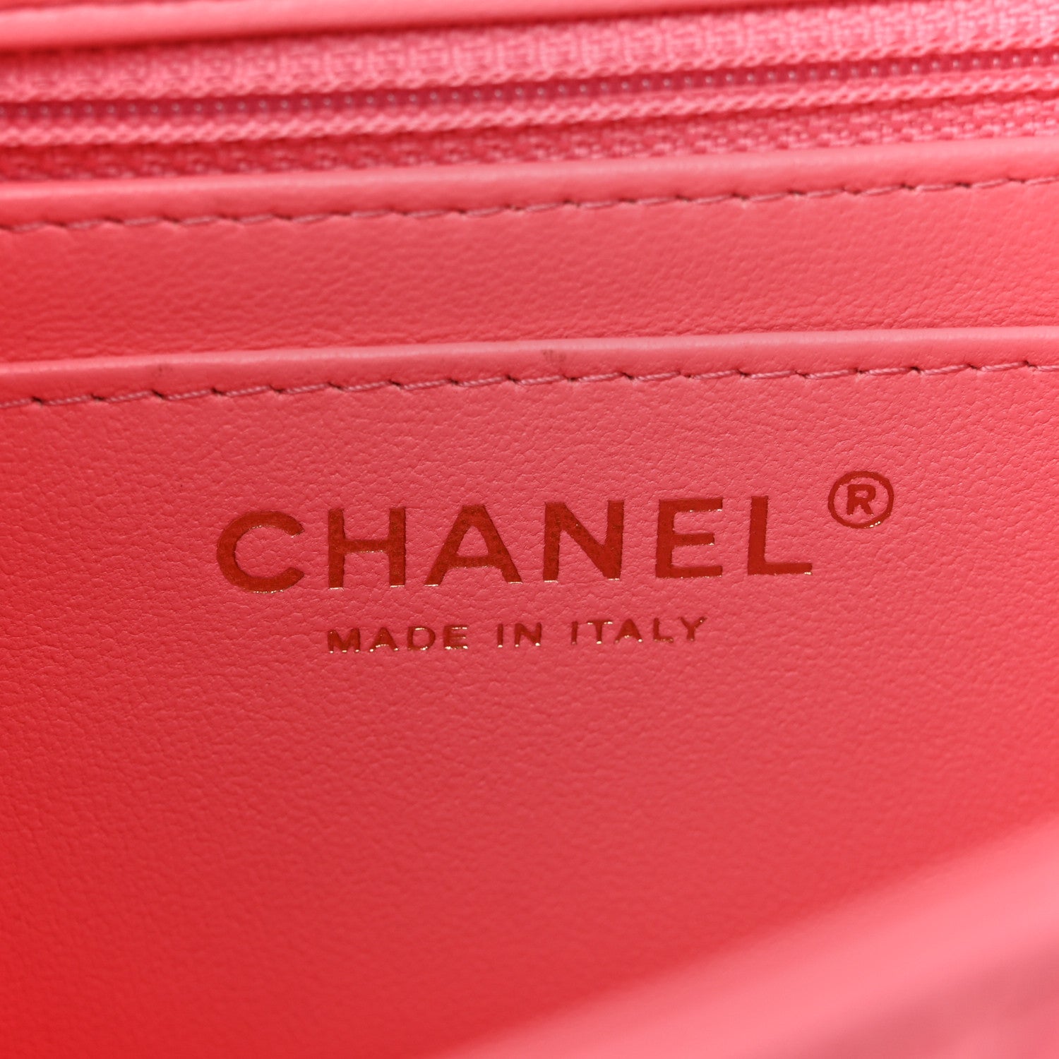 Chanel Lambskin Quilted Mini Rectangular Flap Pink 6 of 12