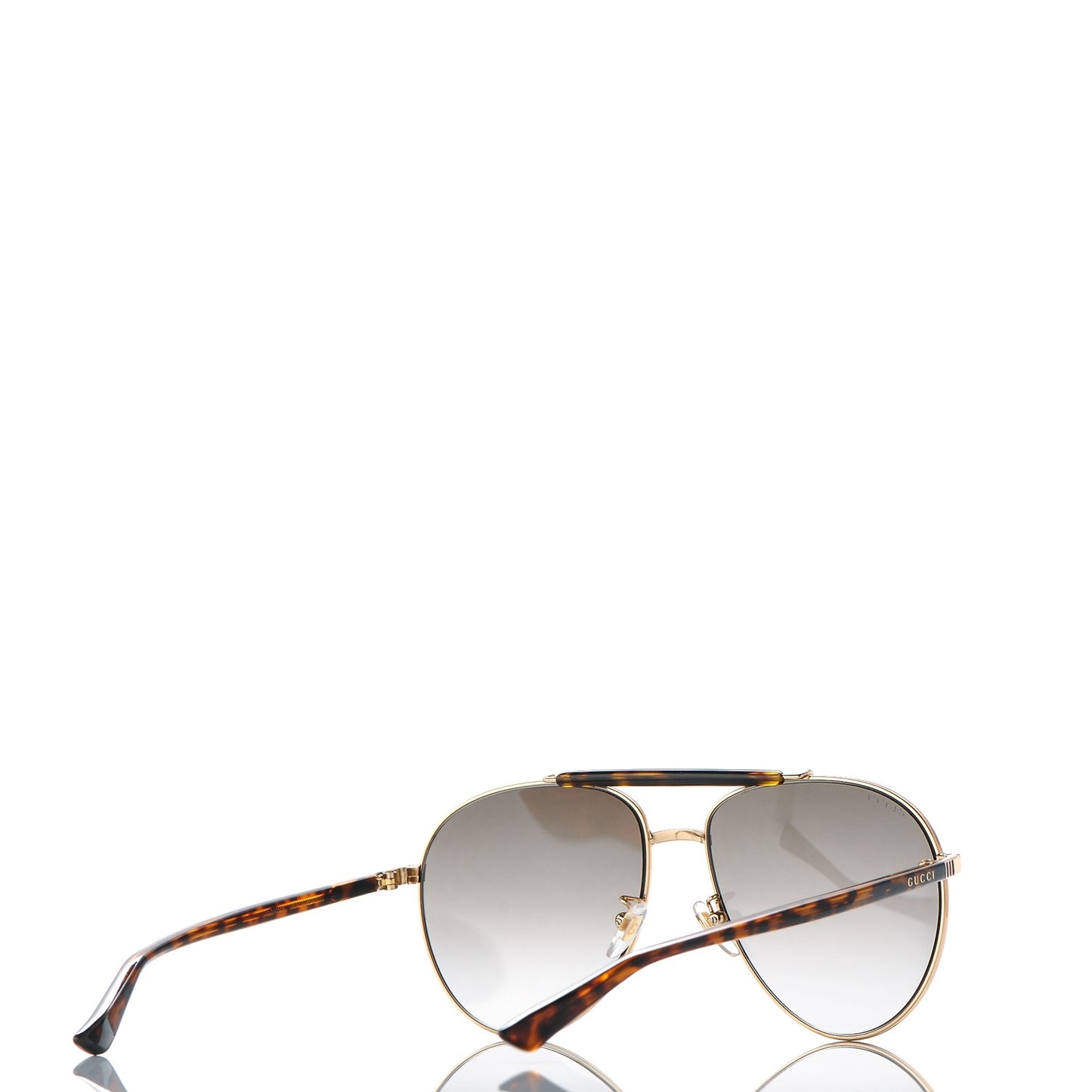 Aviator Sunglasses GG0014S Tortoise