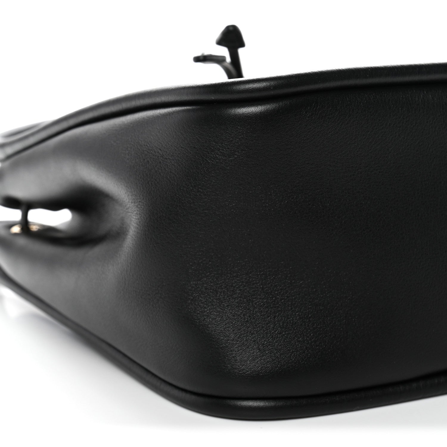 Prada Soft Calfskin Mini Darling Bucket Bag Black 8 of 10