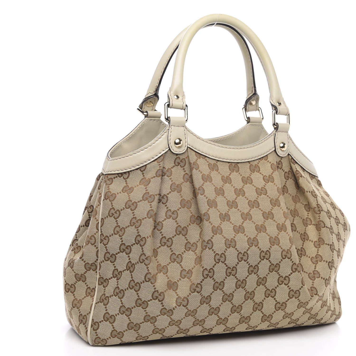 Gucci Monogram Medium Sukey Tote Off White 4 of 14