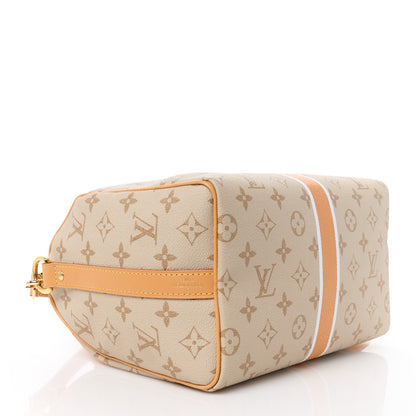 Louis Vuitton Monopaname Speedy Bandouliere 25 Beige Ocher 4 of 11