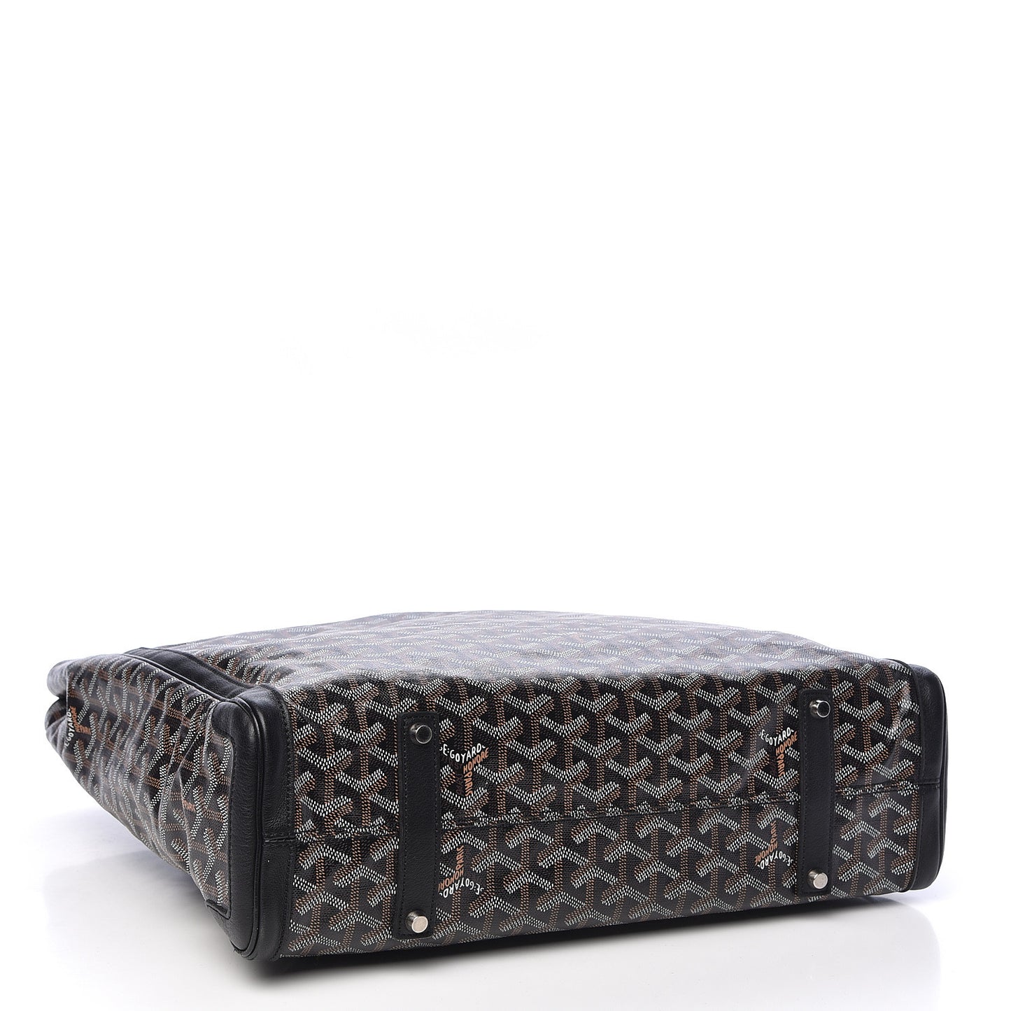 Goyardine Voltaire Tote Black