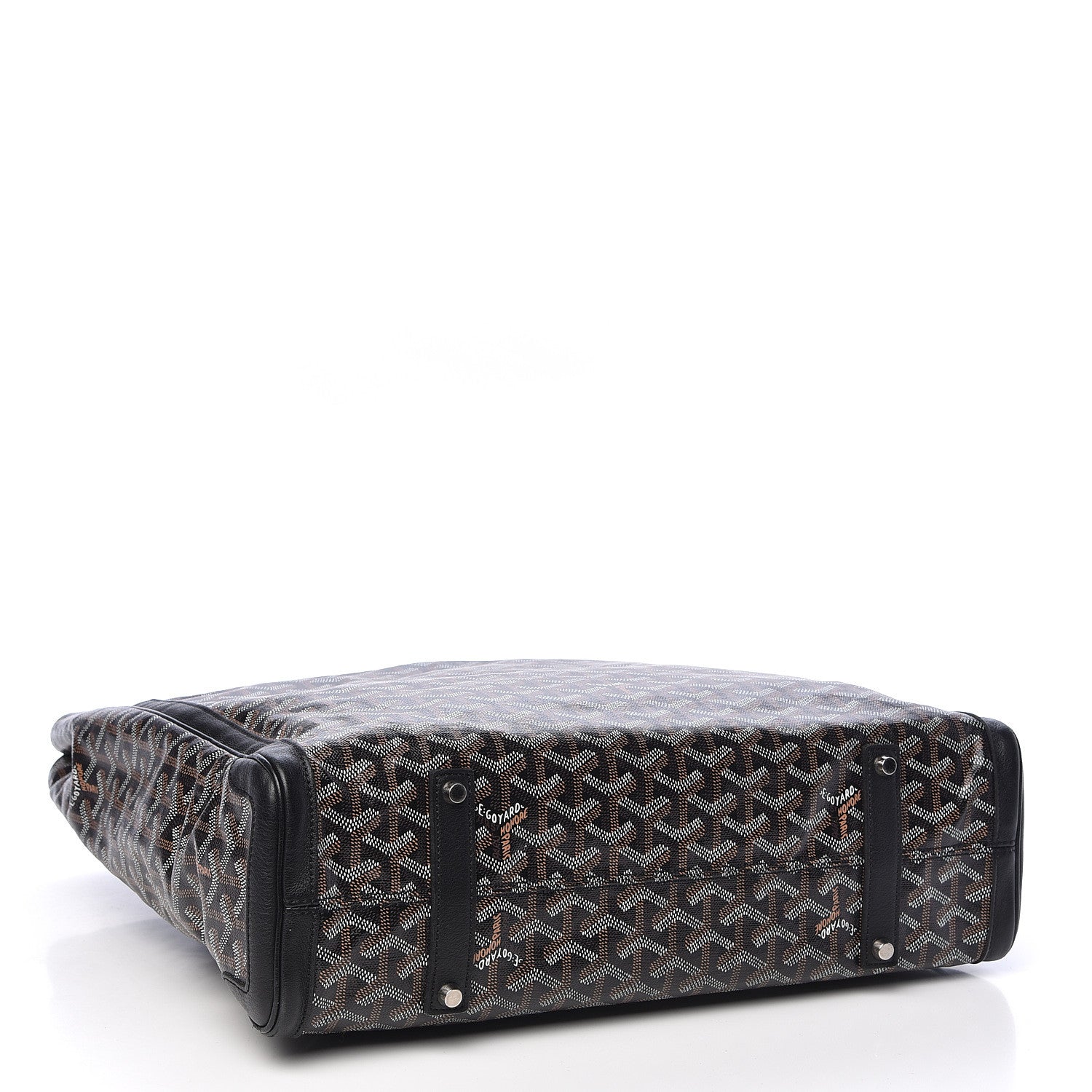 Goyard Goyardine Voltaire Tote Black 4 of 12