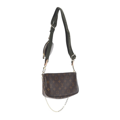Louis Vuitton Monogram Multi Pochette Accessories Kaki 3 of 9