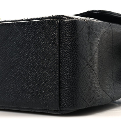 Chanel Caviar Quilted Maxi Double Flap Black 10 of 11