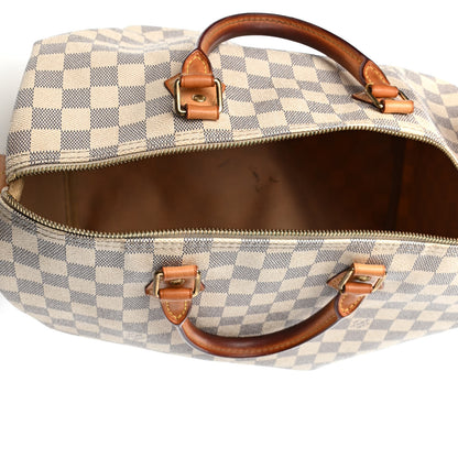 Louis Vuitton Damier Azur Speedy 35 4 of 4