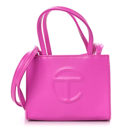 Telfar Vegan Leather Small Shopping Bag Azalea 1 of 8