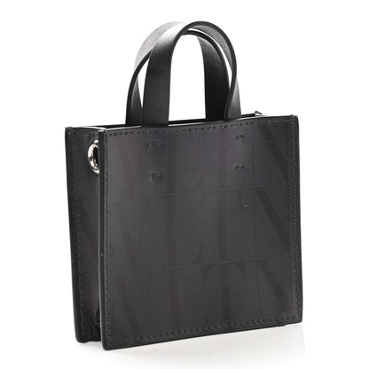Valentino Garavani Calfskin VLTN Phone Bag Black 3 of 9