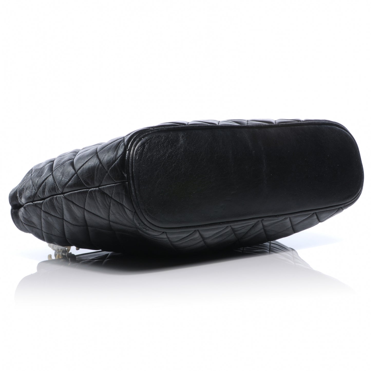 Lambskin Shoulder Bag Black