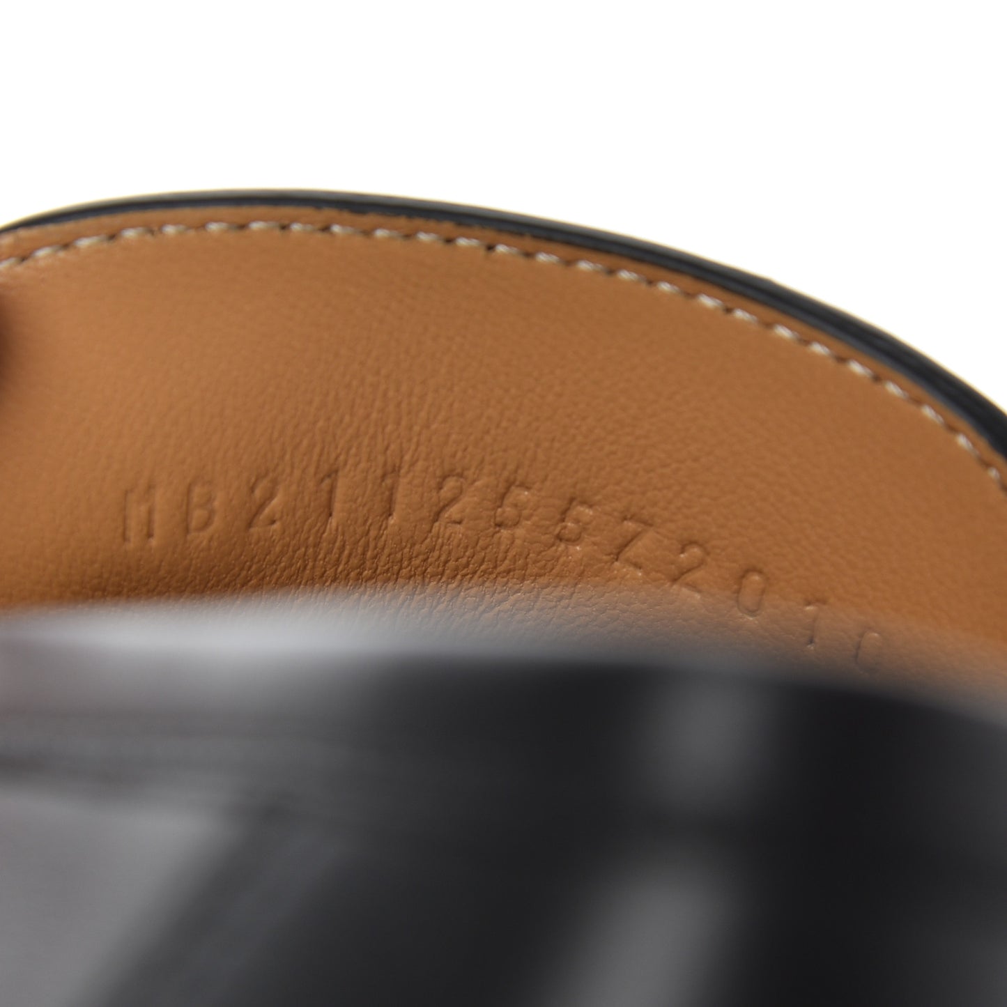 Calfskin Womens Colette Loafers 38 Black