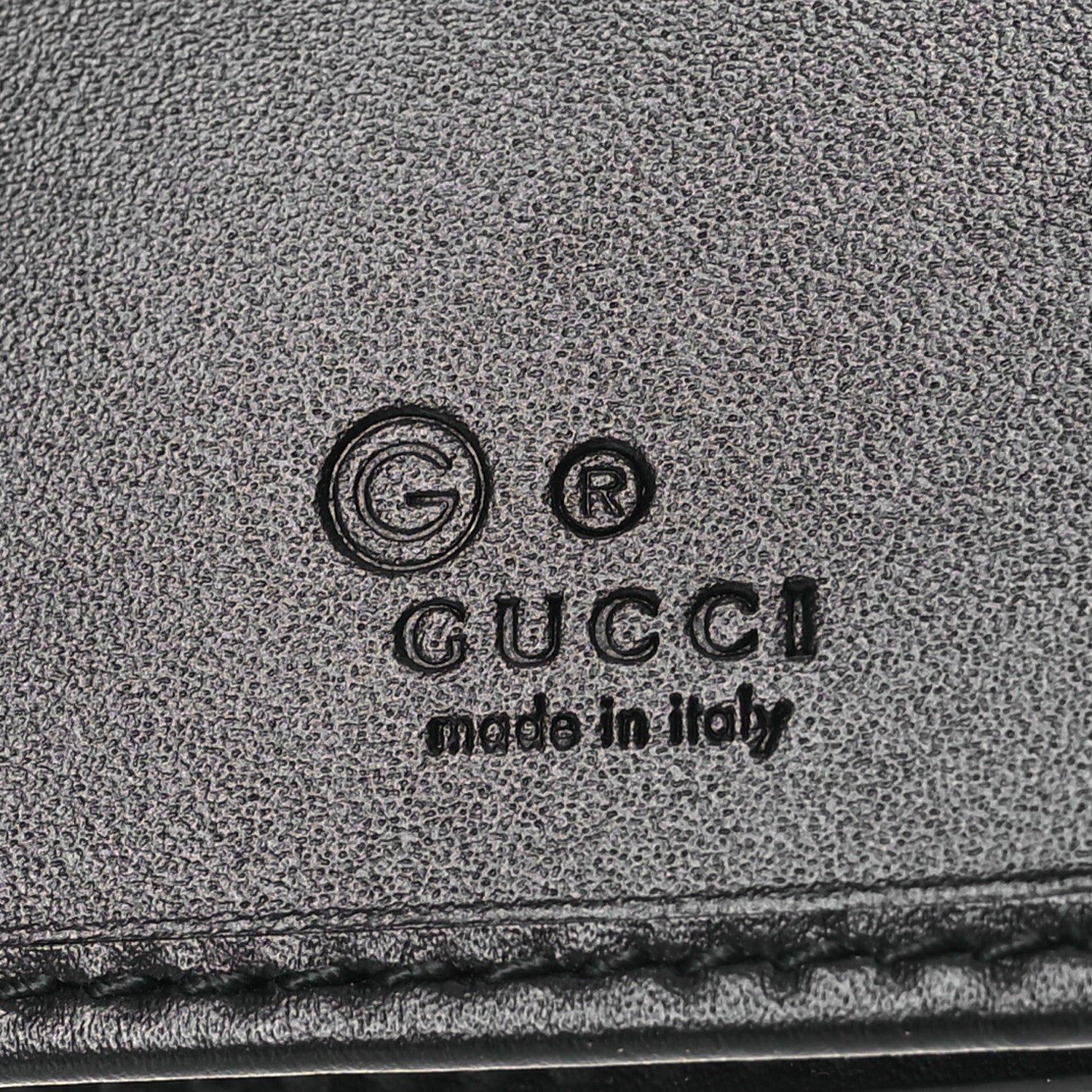 Gucci Guccissima Long Wallet Black 6 of 8