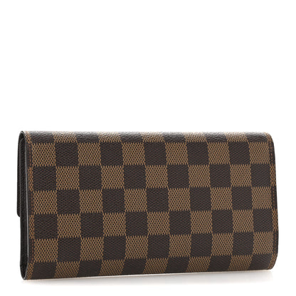 Louis Vuitton Damier Ebene Sarah Wallet 3 of 12